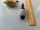 Vintage Miniature Enesco Hand-painted Duck Figurines Dated 1983