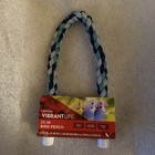 Vibrant Life 21 Inch Thick Colorful Quality Rope Bird Perch Free Shipping