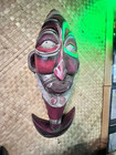 Traditional Png Fish Hook Tiki Mask By Smokin  Tikis Hawaii Oceanic
