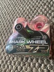 Shark Wheels Longboard New Dna Tech 72mm 78a Clear  pink   Bearings Abec 7 Combo
