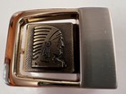 Tecumseh Engines Brass Belt Buckle  Nos
