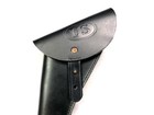 Indian Wars Us Army M1873 Pistol Leather Holster-black  us Stamped 