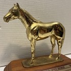 1986 Horse Trophy On Wood Base all Around Open Horse quarter Horse