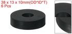 6pcs Thick Rubber Spacer  1-1 2 Inch Od X 1 2 Inch Id X 3 8 Inch Thickness