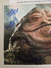 Star Wars Jabba The Hutt Multi Signed X 8 Photo 8x10 Beckett Bas Full Letter Opx