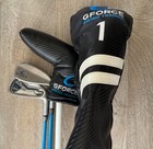Used G-force Full Swing Trainer Set     Right Handed  rh      Golf Training Aid