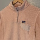 Patagonia Re-tool Snap T Pullover Xxl 16 18 Fleece High Pile Kanagroo Pocket Pin