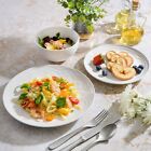 Gibson Elite Alemany 18-piece Porcelain Dinnerware Set - Linen