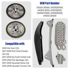 Timing Chain Kit Exhaust Intake Cvvt Gear For Kia Soul Hyundai Elantra 2 0l 1 8l