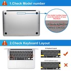 For Macbook Pro 13  14  16  Hard Case Cover Keyboard Screen Protector M1 M2 M3