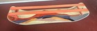 Gibbon Slackboard Plus Balance Board Hard Maple Orange Straps Wood Fabric