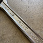 Proto Professional 12  Adjustable Wrench 712 Forged Alloy Steel 300 Mm Usa