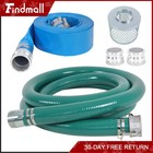 Findmall 3 Inch Suction Hose Pump Kit For Water trash Pump Include 65  20  Hose