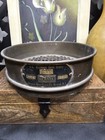 Lot Of 4 Vintage Brass Testing Sieves Sifters Tyler Newark Fisher Gold Panning