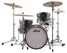 Ludwig Classic Maple Vintage Black Oyster Downbeat 14x20_8x12_14x14 Drums Dealer