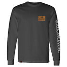 Winchester Legend  - Rider Crest Banner - Mens Garment Dyed Long Sleeve