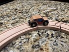 Vintage Brio Wooden Train Set Car Track
