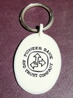 Vintage Pioneer Bank   Trust Co St Louis Keychain