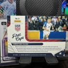 2016 Panini Usa National Team First Caps Christian Pulisic  9  rc  Rookie