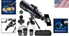 Complete Astronomy Kit  80mm Refractor Telescope With Phone Adapter   Eyepieces