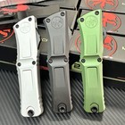 Edc Pocket Tool Gold Aluminum Alloy Handle Portable Camping Knife Sheath