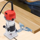 Modern Compact Wood Palm Router Tool 6 Variable Speeds Wood Trimmer Red 800w New