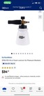 Surface Maxx Foam Cannon 1 4in Quick Connect 1600-3700 Psi Black white