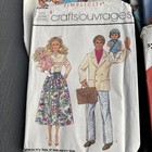 Lot Of 14 Vintage Craft Patterns Simplicity Dolls   Stuffed Animals 1960-1990
