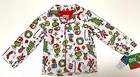 Dr  Seuss The Grinch Who Stole Christmas Tree Pajamas Coat 2 Piece New Nwt Boy