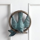 Bird On Branch Doorknocker Lovebird Ring Door Knocker   Spi Home 34806