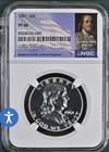 1961 Usa   Proof Pf 66   50c Franklin Silver Half Dollar   Gem      Bu