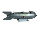 Vtg 1950s Space Age Mercury Rocket Metal Coin Mechanical Bank Working