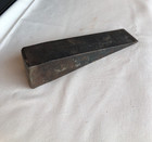 Vintage Heavy Steel Lumberjack Tool Log Splitter Tree Felling Wedge