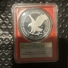 2025-w Proof  1 American Silver Eagle Pcgs Pr69dcam First Strike Red Core