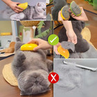 3-in-1 Self-cleaning Pet Grooming Brush Usb Charging Hair Removal For Cats Dogs