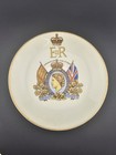 Vintage 1953 Queen Elizabeth Ii Coronation Tea Cup   Saucer England Gold