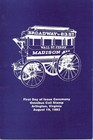  1897 Fd First Day Ceremony Program 1c Omnibus 1880s Coil Stamp