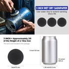 3 Inch Sanding Disc Kit  60-10000 Grit Wet Dry Hook   Loop Sandpaper Pads 133pcs