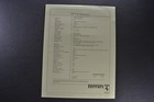 1984 Ferrari 308 Quattrovalvole Sales Brochure Sheet Excellent Original 84