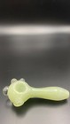 5  Smoking Tobacco Glass Thick Hand Pipe Green Free Shipping