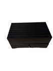 New Black Jewelry Case -storage-organizer Box With Mirror Inside Gift Send Offer