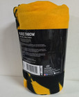 Iowa Hawkeyes Fleece Throw Blanket 50  X 60  Black   Gold Clp Northwest New