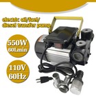 110v Ac 16gpm Oil Transfer Pump Fuel Diesel Kerosene Biodiesel Pump Self Priming