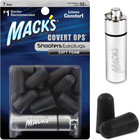 Ear Plugs Soft Foam Shooting Hearing Protection 7 Pairs Travel Case 32 Db Nrr 37