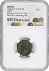 Herod Agrippa Ii 49-95 Ad Judaea  Ae Roman Empire Paul Bible Acts Coin  Ngc Vf