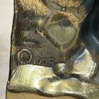 Vtg 1928  The Thinker Pair Sculpture Cast Brass Bookends Library Decor  Statues