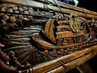 Antique Chinese Camphor Hand Carved Chest 