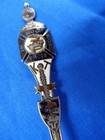1895 Masons Boston Massachusetts Kt Antique Sterling Silver Souvenir Spoon 4-1 8