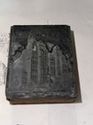 Printing Letterpress Antique Printer Type Block Decorative Print Cut  189
