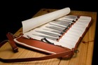 Chef Knife Roll Bag Holds 10 Knives Plus Zipper For Culinary Tools - Bag Only